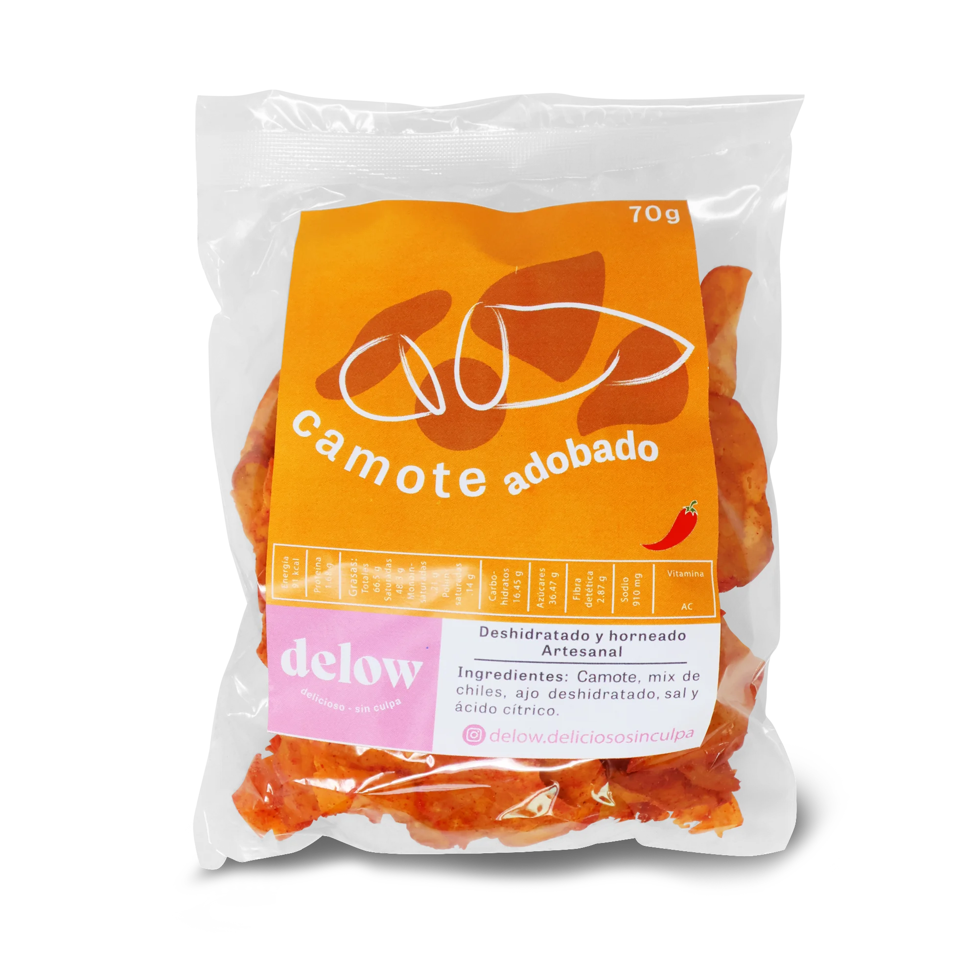 Chips camote adobado